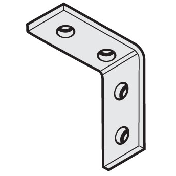 Bracket, 90Deg 2+2 Hole
