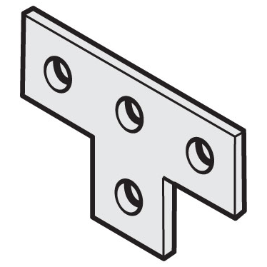 Bracket, T 4 Hole