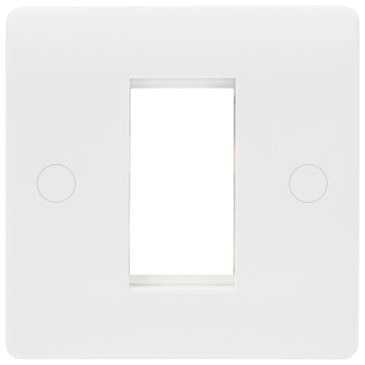 Median - Plate, 1 Gang 1 Module Media