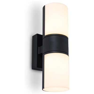Wall Light, Cyra LED 3000K 1000lm IP54, c/w Opal Polycarbonate Diffuser
