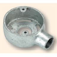 Circular Box, 1 Way Terminal Extension