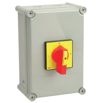 Changeover Switch, Rotary 4P AC21 IP65