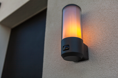 Wall Light, Heros PIR E27 IP44