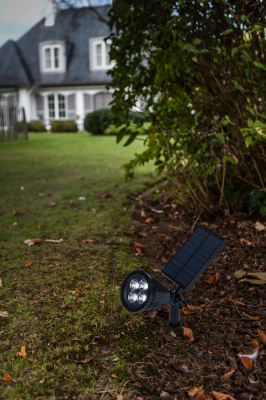 Spike Light, Solar LED 4000K IP44, Clear PC Diffuser