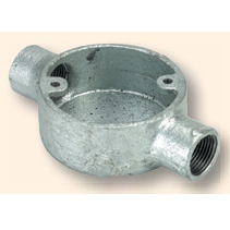 Circular Box, 2 Way Through