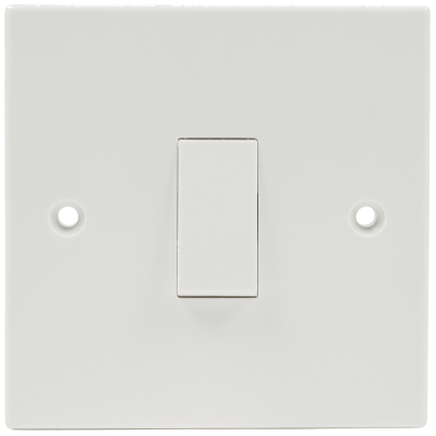 Plate Switch, 1 Gang (1G) Intermediate