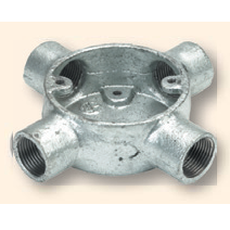 Circular Box, 2 Way Angle