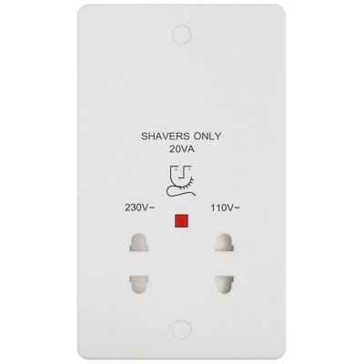 Profile - Shaver Socket, Dual Volt