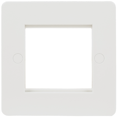 Profile - Data Plate, Single 2 Module Euro
