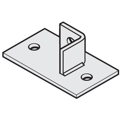 Baseplate, Double 2 Hole
