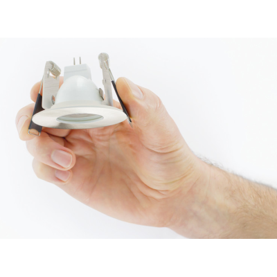 Downlight, Evofire Mini Round Fire Rated IP65, 45mm Cutout No Lamp Holder