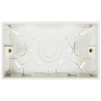 Box, 2 Gang Surface Pattress