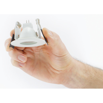 Downlight, Evofire Mini Round Fire Rated IP65, 45mm Cutout No Lamp Holder