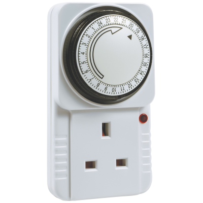 Timer, Mechanical Plug-In 24hr