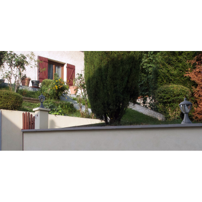 Lantern, LED Post 3000K 330lm IP44, c/w Clear Glass Diffuser