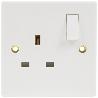 Socket, 1 Gang (1G) SP Switched