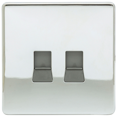 Ultima - Socket, 2 Gang (2G) Cat5 Data Outlet