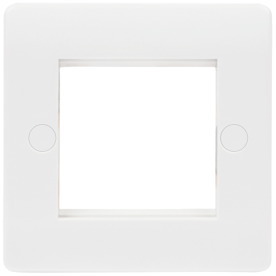 Median - Plate, 1 Gang 2 Module Media