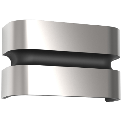 Wall Light, Maya LED Wall 3000K IP44, c/w Frosted Glass Diffuser