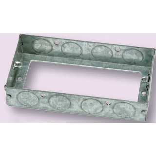 Box, 2 Gang Switch & Socket, Extension Pattern