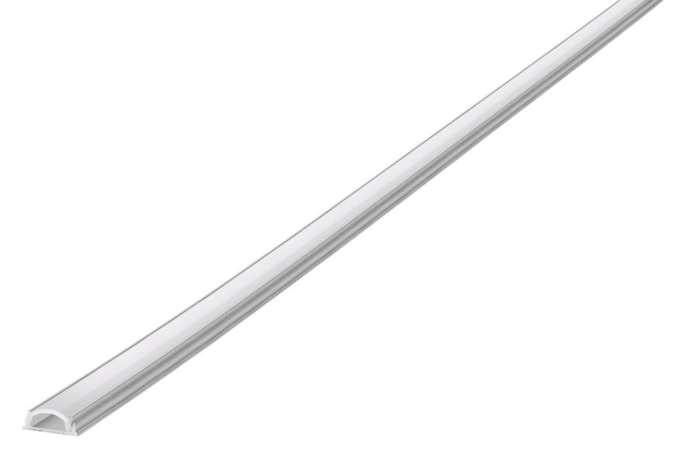 PROFILE ALUMINIUM BENDABLE SURFACE MOUNT 1M FROSTED DIFFUSER 11 X 4.5MM FOR IP33 6MM WIDTH STRIP INCLUDE 2 ENDCAPS AND 2 MOUNTING BRACKETS INTEGRAL - ILPFB140