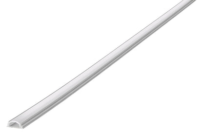 PROFILE ALUMINIUM BENDABLE SURFACE MOUNT 1M FROSTED DIFFUSER 11 X 4.5MM FOR IP33 6MM WIDTH STRIP INCLUDE 2 ENDCAPS AND 2 MOUNTING BRACKETS INTEGRAL - ILPFB140