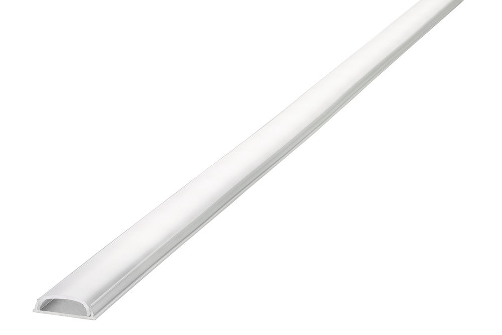 PROFILE ALUMINIUM BENDABLE SURFACE MOUNT 2M FROSTED DIFFUSER 18 X 5.7MM FOR IP33 12MM WIDTH STRIP INCLUDE 2 ENDCAPS AND 4 MOUNTING BRACKETS INTEGRAL - ILPFB147