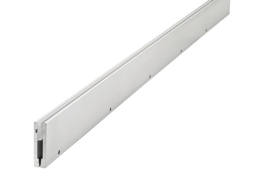 PROFILE ALUMINIUM RECESSED 1M FROSTED DIFFUSER 6.1 X 25MM FOR IP33 8MM WIDTH STRIP INCLUDE 2 ENDCAPS AND 11 SCREWS INTEGRAL - ILPFR067