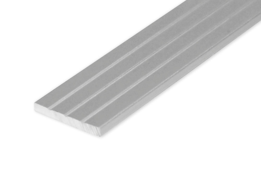PROFILE ALUMINIUM FLAT PLATE HEAT SINK 1M FOR 2 X 10MM WIDTH STRIP - ILPFS170
