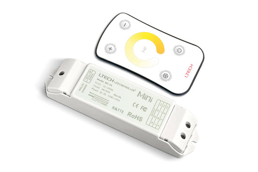 RF RECEIVER AND REMOTE TOUCH CCT CHANGE 12-24V CONSTANT VOLTAGE 108W(12V) AND 216W(24V) INTEGRAL - ILRC012