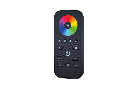 RF REMOTE TOUCH AND BUTTON RGBW 4 ZONE 4.5V (3X1.5 AAA BATTERY) INTEGRAL - ILRC016