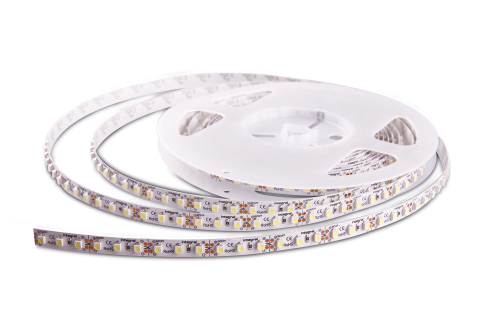 STRIP IP20 5M 3000K 12V 6.5W/M 700LM/M 120LED/M 8MM WIDTH 115 BEAM CRI90 BAG PACK - ILSTWHIA008E