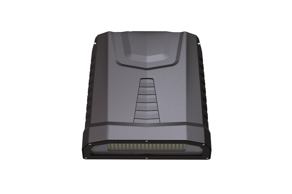 OUTDOOR WALL PACK ADJUSTABLE LIGHT SENSOR IP65 10000LM 80W 4000K 120 BEAM BLACK INTEGRAL - ILWPC003