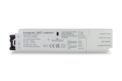 EMERGENCY CONVERSION KIT IP20 FOR ILP6060B041 ILP6060B042 and ILP6060B043 PANELS 3HR WITH REMOTE LED INDICATOR AND TEST BUTTON - ILEMPK074