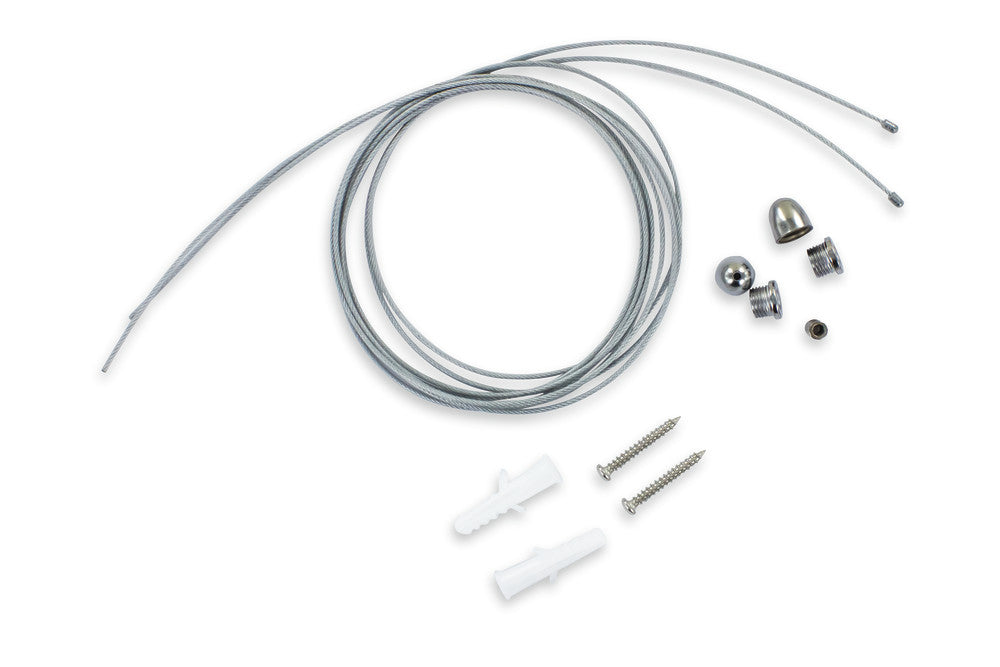 LIGHTSPAN T8 STYLE LED BATTEN SUSPENSION KIT ACCESSORY 1500MM 2 WIRES INTEGRAL - ILBTCSK058