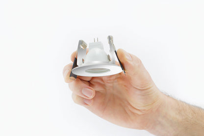 EVOFIRE MINI FIRE RATED DOWNLIGHT 45MM CUTOUT IP65 POLISHED CHROME ROUND INTEGRAL - ILDLFR45D039