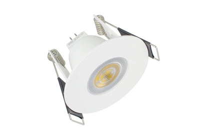 EVOFIRE MINI FIRE RATED DOWNLIGHT 45MM CUTOUT IP65 WHITE ROUND INTEGRAL - ILDLFR45D037