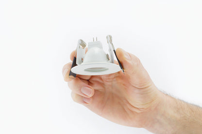 EVOFIRE MINI FIRE RATED DOWNLIGHT 45MM CUTOUT IP65 WHITE ROUND INTEGRAL - ILDLFR45D037