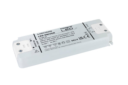 CONSTANT VOLTAGE DRIVER 75W 24VDC IP20 NON-DIMM 200-240V INPUT - ILDRCVA058
