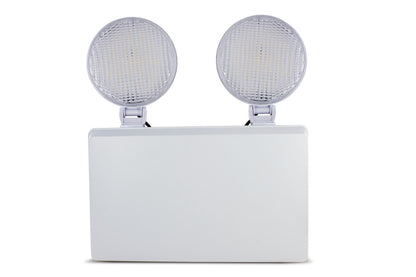 TWIN SPOT EMERGENCY LUMINAIRE 4W 400LM NON MAINTAINED IP20 6500K SELF TEST INTEGRAL LED - ILEMTS033