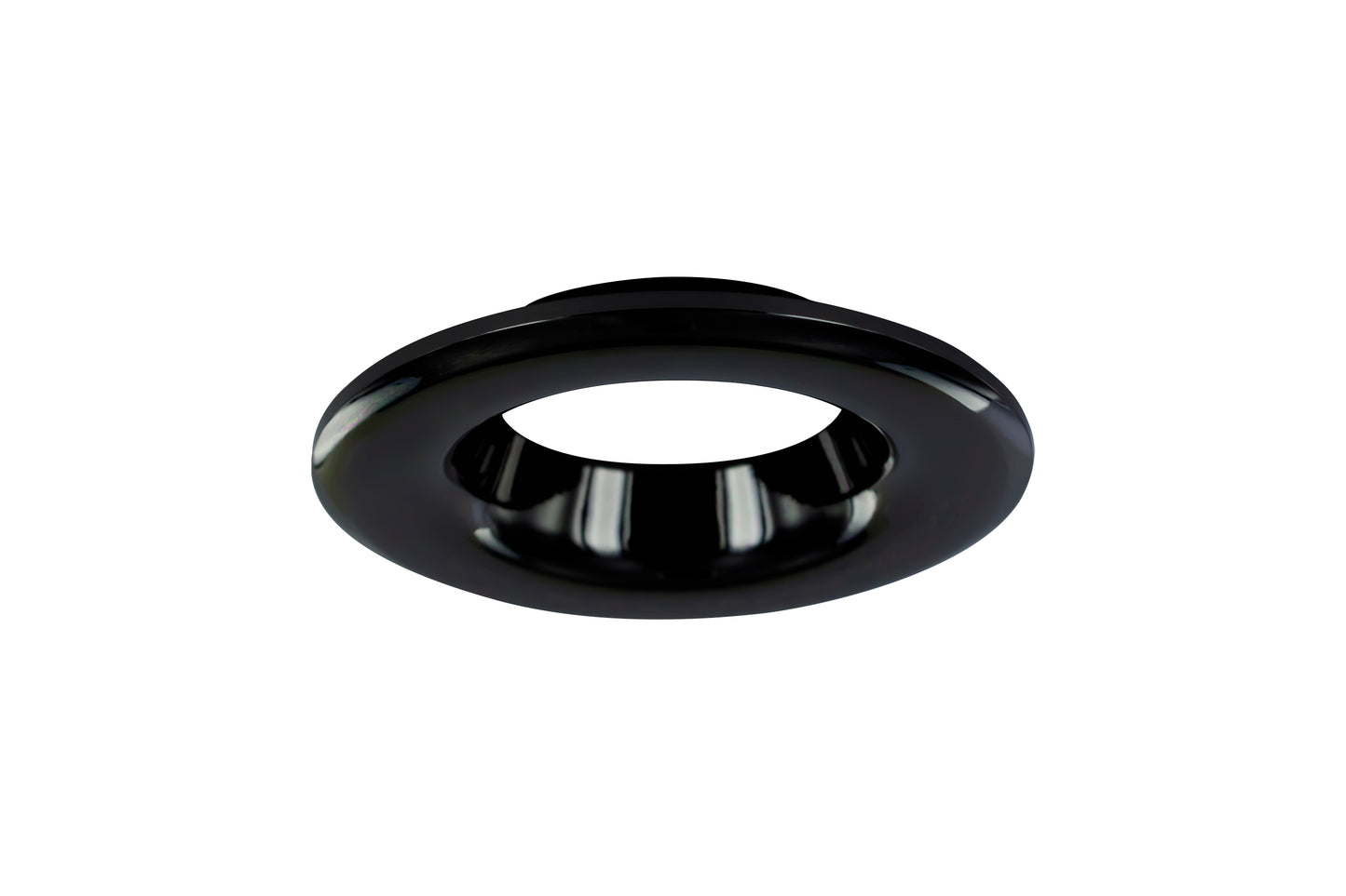 LUXFIRE FIRE RATED DOWNLIGHT BLACK CHROME BEZEL INTEGRAL - ILDLFR70A017