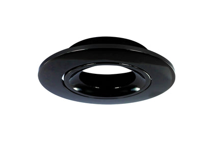 Bezel for Lux Fire Tiltable Fire Rated Downlight - Black Chrome - ILDLFR92C025