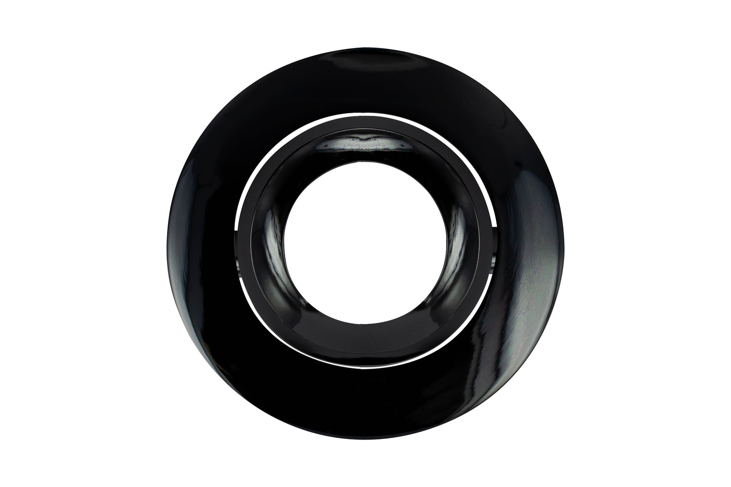 Bezel for Lux Fire Tiltable Fire Rated Downlight - Black Chrome - ILDLFR92C025