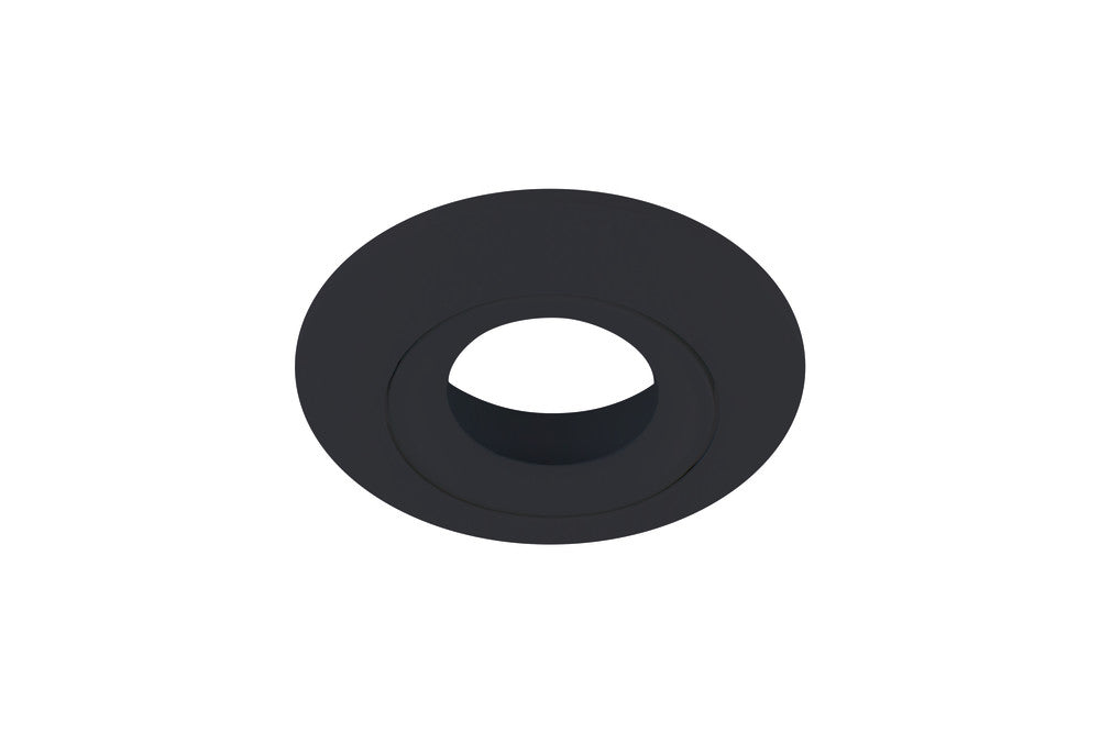 LUXFIRE FIRE RATED TILTABLE DOWNLIGHT BLACK-PAINTABLE BEZEL INTEGRAL - ILDLFR92C022