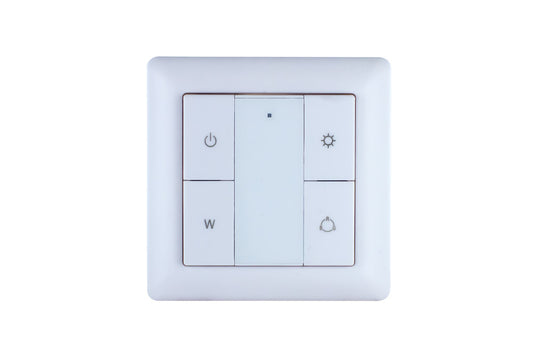BLE & RF UNIVERSAL WALL MOUNT REMOTE 3V(1 X CR2450) FOR ILRC029 - ILRC030
