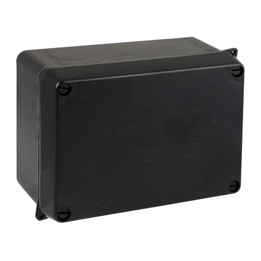Wiska WIB 2 Thermoplastic Enclosure 160 x 120 x 70mm Surface Selaed Box Black IP65 (816N)