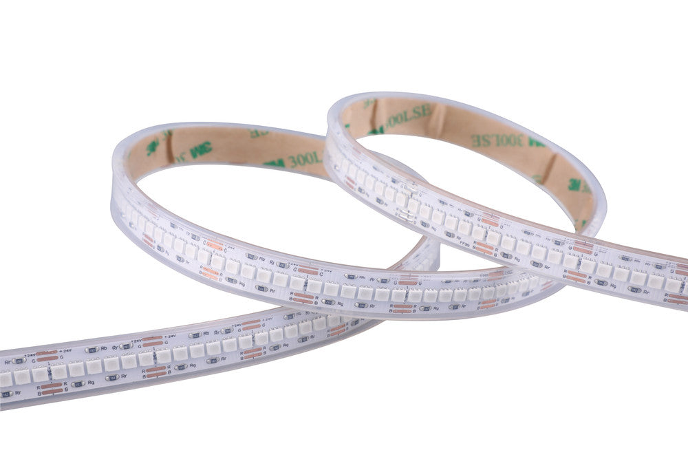 SPOTLESS 5M RGB LED STRIP IP65 24V 14.4W/M 240 LED’S/M 14MM WIDTH 120 BEAM BAG PACK - ILSTRGBB174E