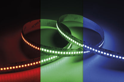 SPOTLESS 5M RGB LED STRIP IP20 24V 14.4W/M 240 LED’S/M 12MM WIDTH 120 BEAM BAG PACK - ILSTRGBA173E