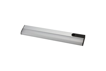 SENSORLUX CABINET WARDROBE LIGHT 261MM 100LM 3000K WITH IR HAND WAVE SENSOR DIMMABLE RECHARGEABLE BATTERY - ILWL001