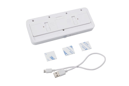 SENSORLUX CABINET WARDROBE LIGHT 180MM 110LM 3000K DIRECTIONAL WITH PIR SENSOR RECHARGEABLE BATTERY - ILWL007